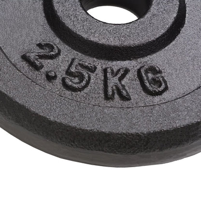 Garmode Weight Plates 8 pcs 8x2.5 kg Cast Iron™