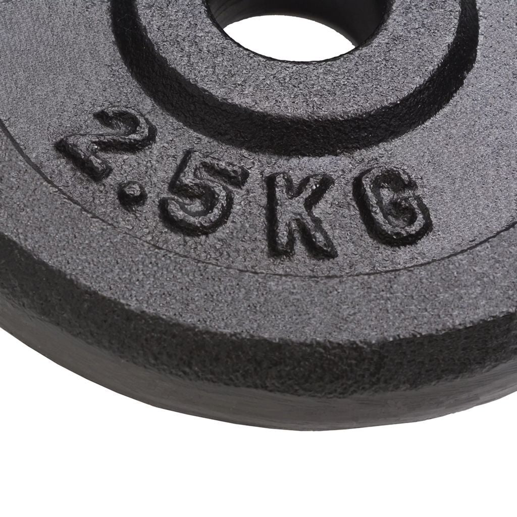 Garmode Weight Plates 8 pcs 8x2.5 kg Cast Iron™